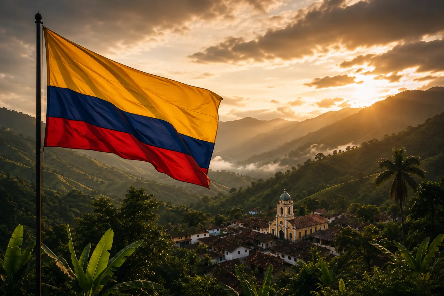 Mana Fade Barber Studio community fundraiser supporting Colombia